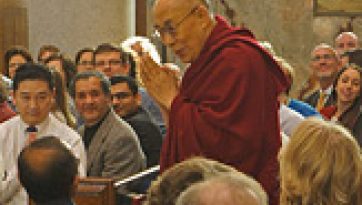 परम पावन दलाई लामा का मेयो क्लीनिक में 'चिकित्सा में करुणा' पर व्याख्यान