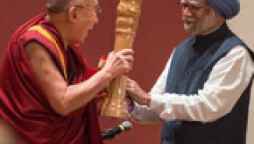 दिल्ली में परम पावन दलाई लामा के ८० वर्ष जन्मदिवस का समारोह