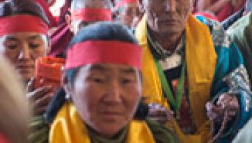 अवलोकितेश्वर जिनसागर अभिषेक से मंगोलियाइयों के लिए प्रवचनों की समाप्ति