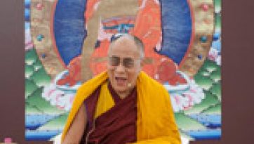 परम पावन दलाई लामा का भारत की  राजधानी में प्रवचन