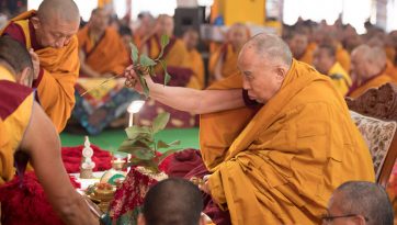 तेरह देव वज्रभैरव अभिषेक की तैयारी 