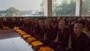 ड्रेपुंग महाविहार में भिक्षु उपसंपदा समारोह
